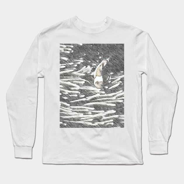 Clownfish Long Sleeve T-Shirt by Banyu_Urip